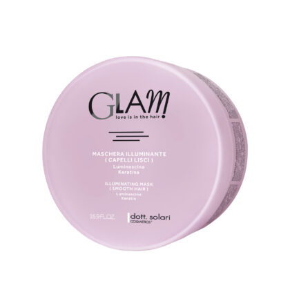Glam Μάσκα Λείανσης & Λάμψης Illuminating Smooth Hair- 500ml