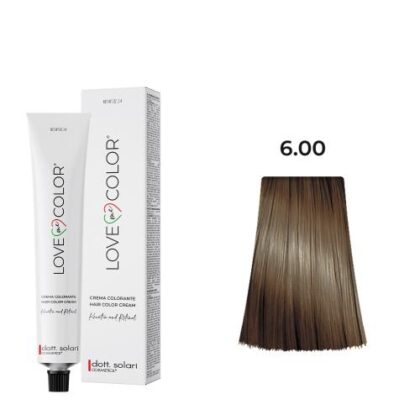 Love Me Color Bαφή μαλλιών 6.00 Ξανθό σκούρο ενισχυμένο - 100ml + Δώρο οξυζενέ 150ml