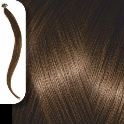 Extensions Κερατίνης Σετ 10 Τούφες Φυσική Τρίχα Νο 6.0 Ξανθό Σκούρο - 50cm