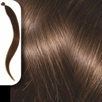Extensions Κερατίνης Σετ 10 Τούφες Φυσική Τρίχα Νο 6.03 Ξανθό Σκούρο Ζεστό - 50cm