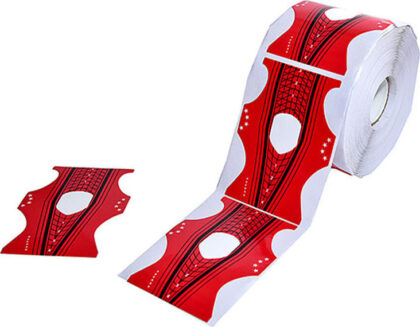 Φόρμες Νυχιών Ρολό 500τμχ σχήμα Στιλέτο Αμύγδαλο