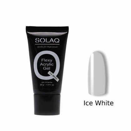 SOLAQ Flexy Acrylic Gel Ice White 30gr