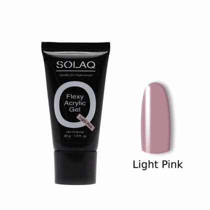 SOLAQ Flexy Acrylic Gel Light Pink 30gr