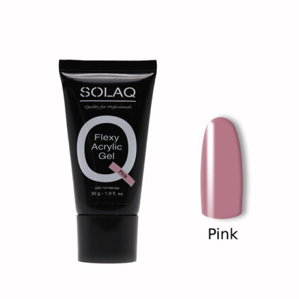 SOLAQ Flexy Acrylic Gel Pink 30gr
