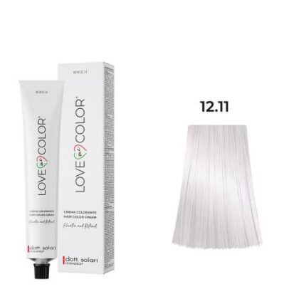 Love Me Color Βαφή μαλλιών 12.11 Υπεξανθιστικό Έντονο Σαντρέ - 100ml + Δώρο Οξυζενέ 20vol - 150ml