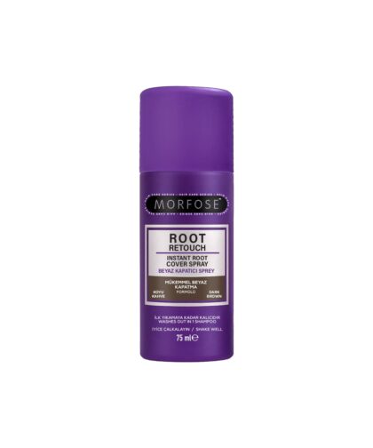 Morfose Root Retouch Dark Brown Spray Κάλυψης Των Ριζών - 75ml
