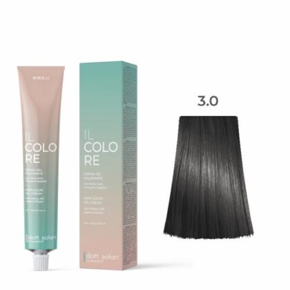 Il Colore Βαφή Μαλλιών Gel Xωρίς Αμμωνία No 3.0 Καστανό Σκούρο - 100ml
