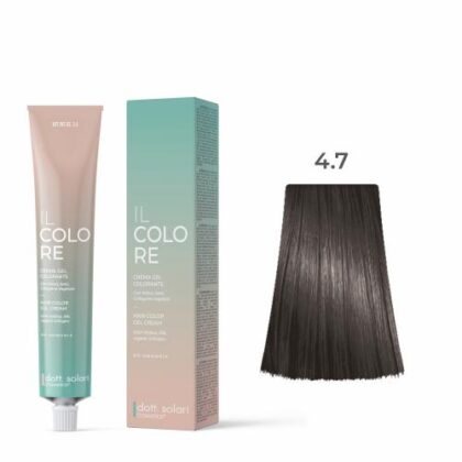Il Colore Βαφή Μαλλιών Gel Xωρίς Αμμωνία No 4.7 Καστανό Σοκολατί - 100ml