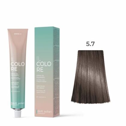 Il Colore Βαφή Μαλλιών Gel Xωρίς Αμμωνία No 5.7 Καστανό Ανοιχτό Σοκολατί - 100ml