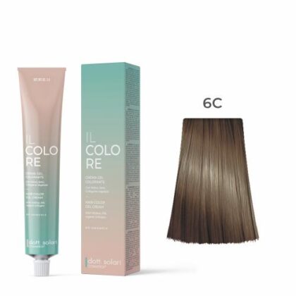 Il Colore Βαφή Μαλλιών Gel Xωρίς Αμμωνία No 6C Ξανθό Σκούρο Φυσικό Ψυχρό - 100ml