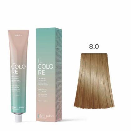 Il Colore Βαφή Μαλλιών Gel Xωρίς Αμμωνία No 8.0 Ξανθό Ανοιχτό - 100ml