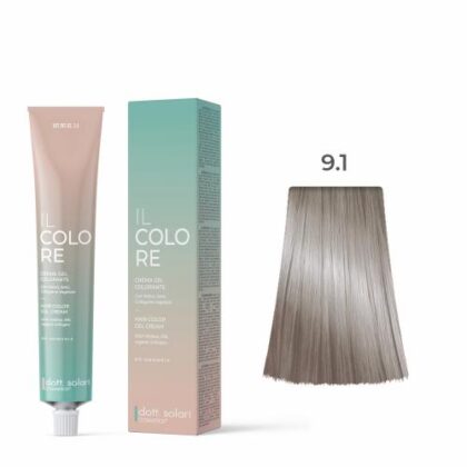 Il Colore Βαφή Μαλλιών Gel Xωρίς Αμμωνία No 9.1 Ξανθό Πολύ Ανοιχτό Σαντρέ - 100ml
