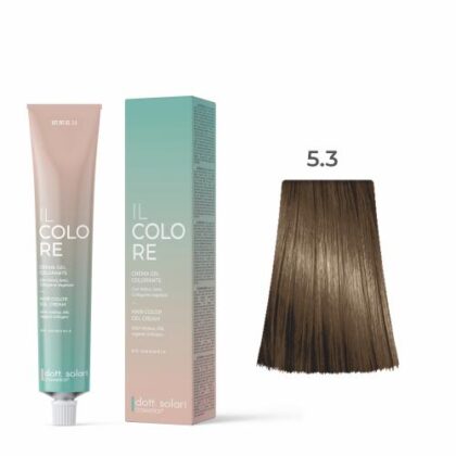 Il Colore Βαφή Μαλλιών Gel Xωρίς Αμμωνία No 5.3 Καστανό Ανοιχτό Ντορέ - 100ml
