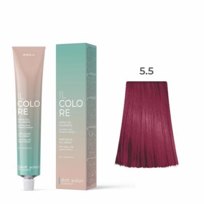 Il Colore Βαφή Μαλλιών Gel Xωρίς Αμμωνία No 5.5 Καστανό Ανοιχτό Μαονι - 100ml